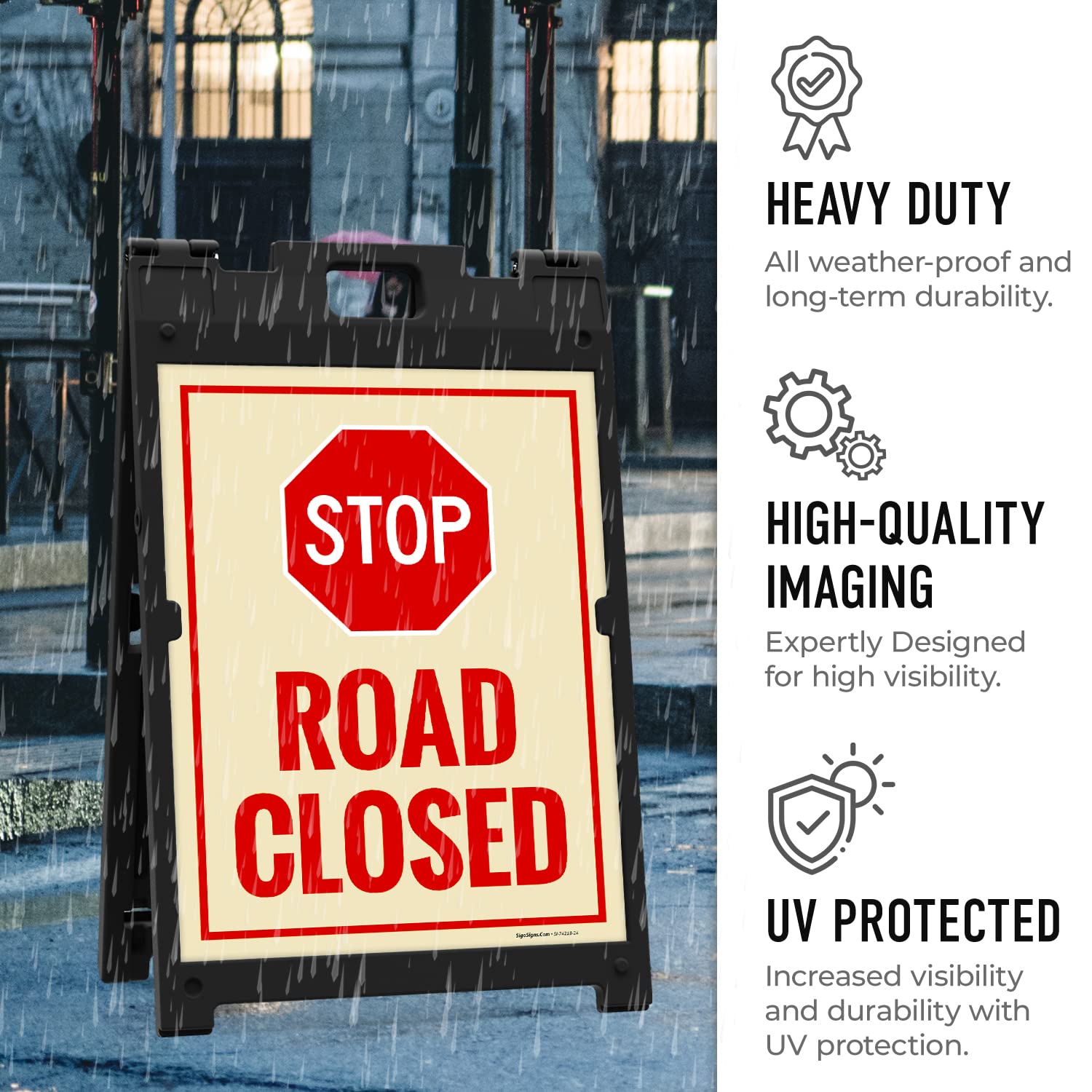 USAストリート看板　SIDEWALK CLOSED USAストリート看板 SIDEWALK CLOSED USAストリート看板 SIDEWALK